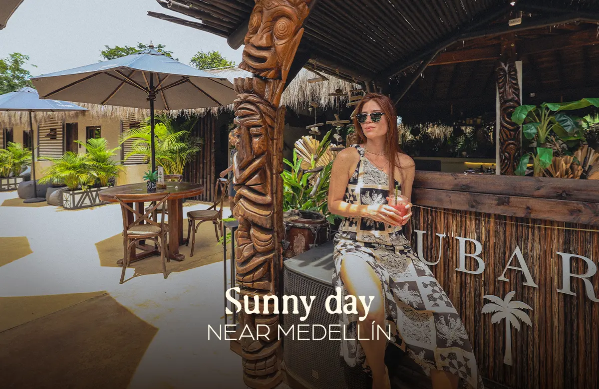 Sunny day near Medellín