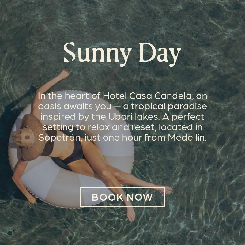 Día de sol en Sopetrán con piscina, Casa Candela