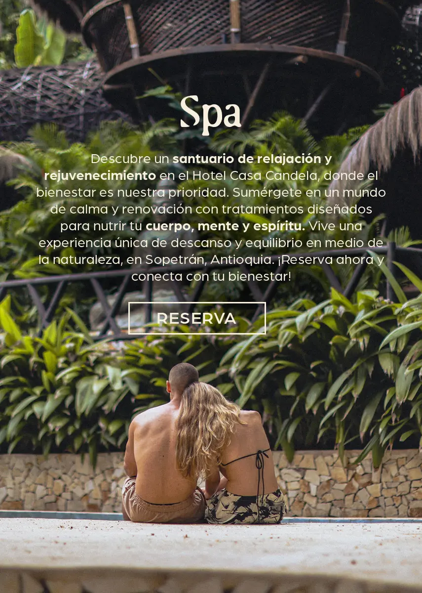 Restaurante hotel boutique Sopetrán, gastronomía Casa Candela